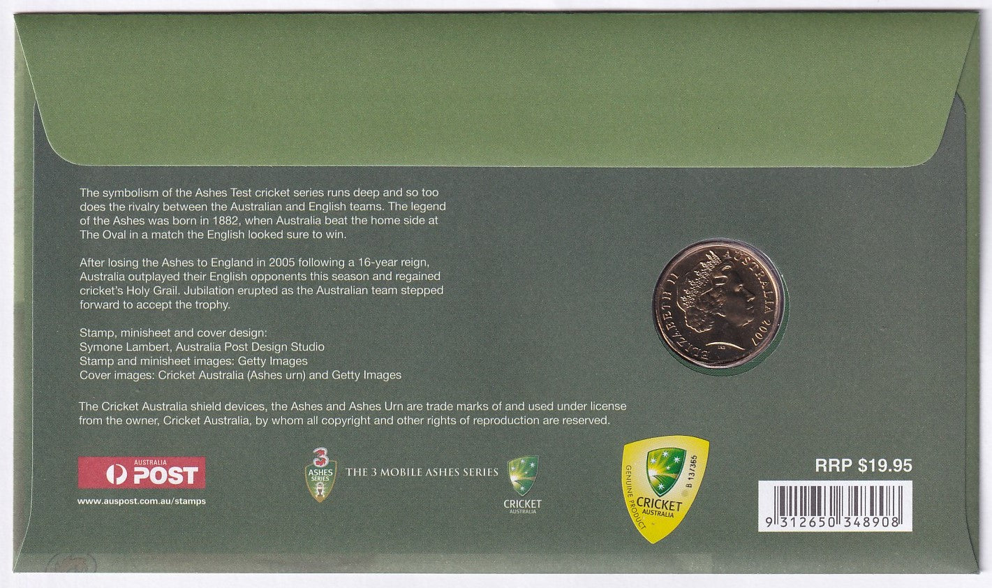 2007 PNC - HOWZAT! Australia Wins the Ashes 2006-07 - #3,736 of 8,000