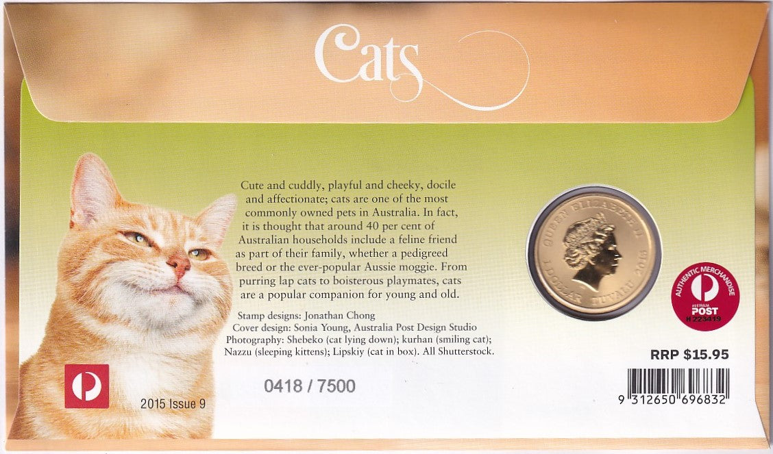 2015 Perth Mint PNC - Cats