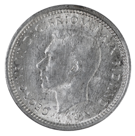 1947 Australian Threepence - About Uncirculated