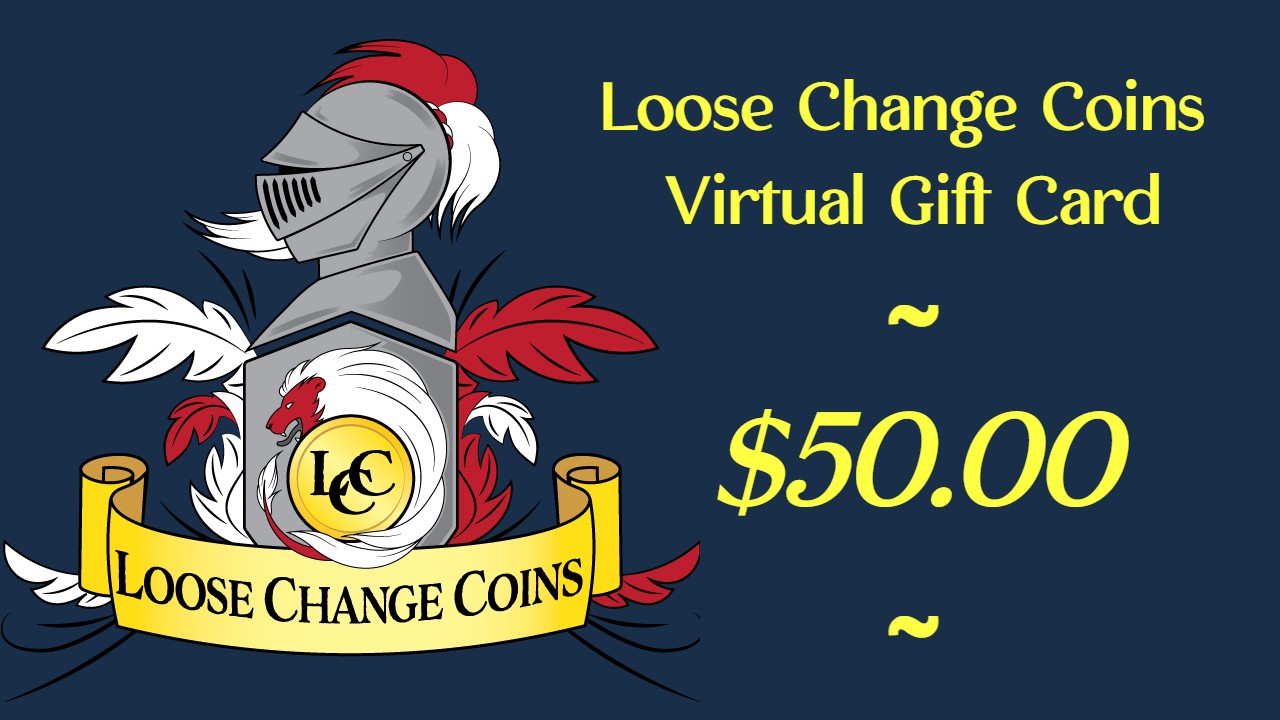 Loose Change Coins Virtual Gift Card