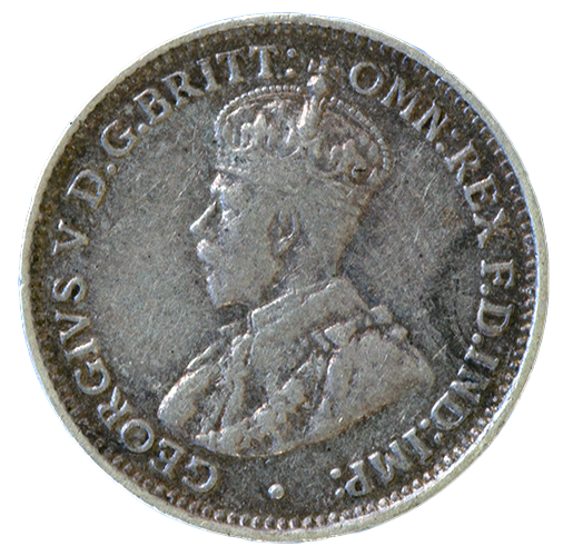 1921 Australian Threepence - Fine