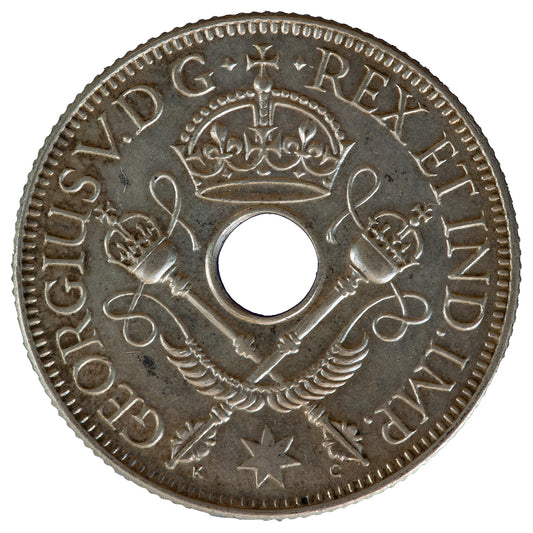 1936 New Guinea - One Shilling - Uncirculated