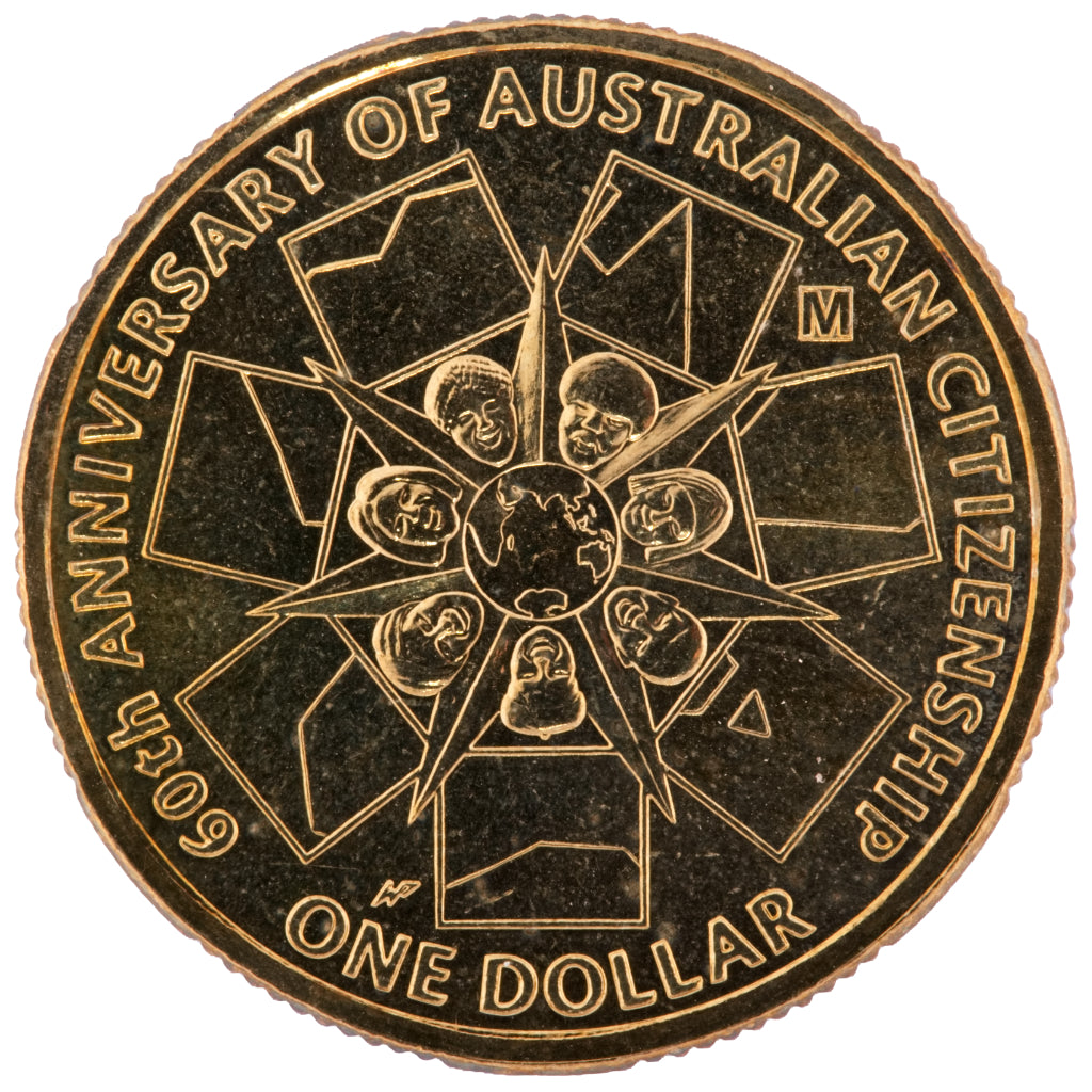 2009 $1 Coin - 60 Years of Australian Citizenship