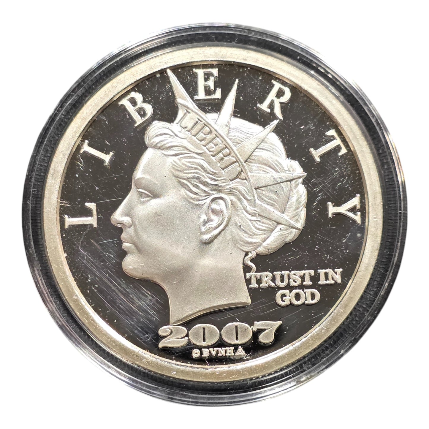2006 NORFED $20 Silver Coin - Catalogue #47. 2007/2006 Double Date