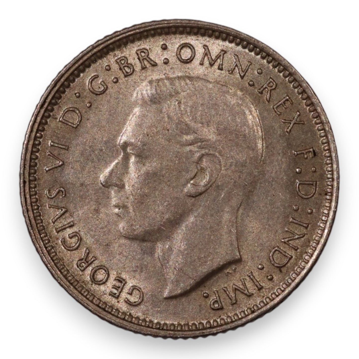 1945 Australian Sixpence - Extremely Fine