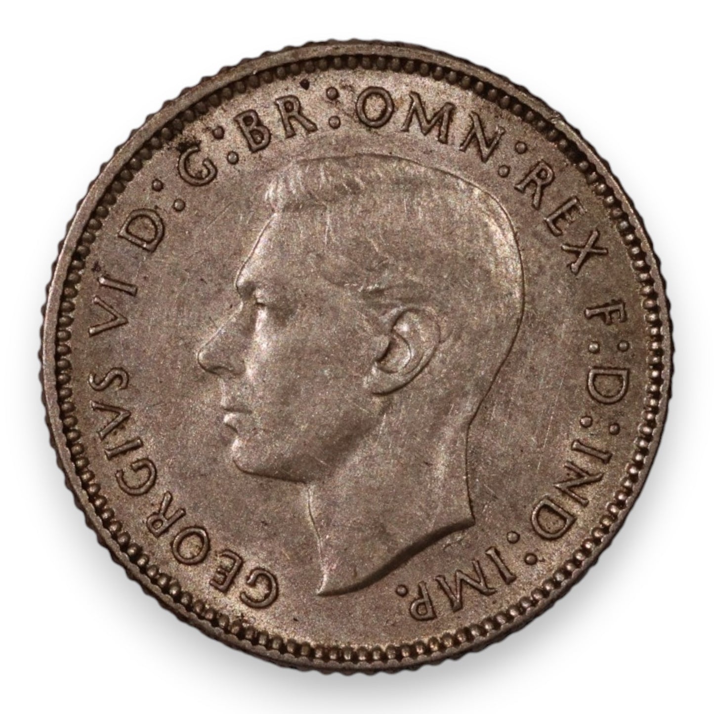 1942 'D' Australian Sixpence - Extremely Fine