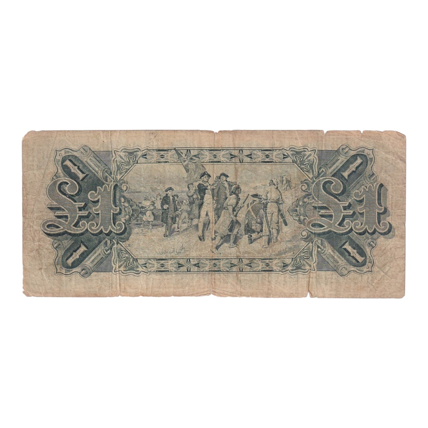 1932 Australian £1 Note - K 74 087473 - R27a - Very Good