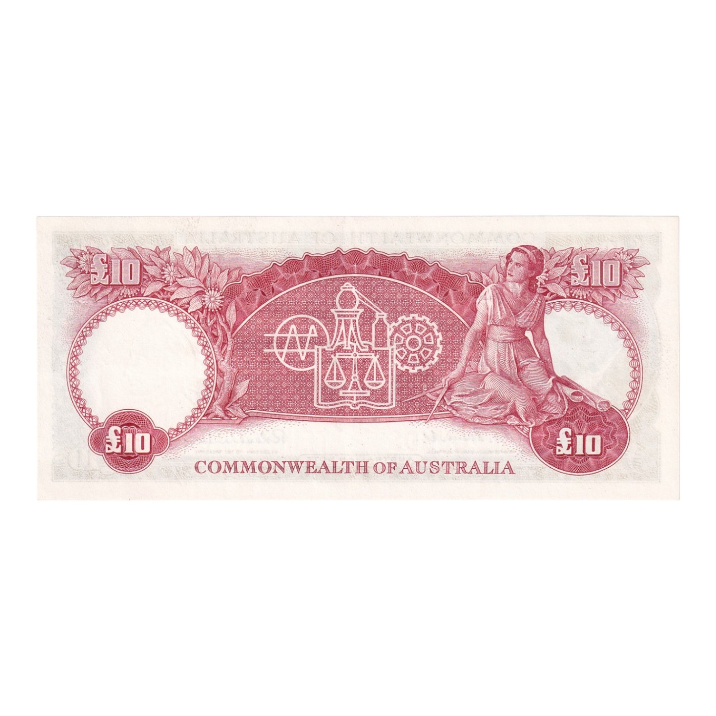 1954 Australian £10 Note - WA 23 819664 - R62- Extremely Fine