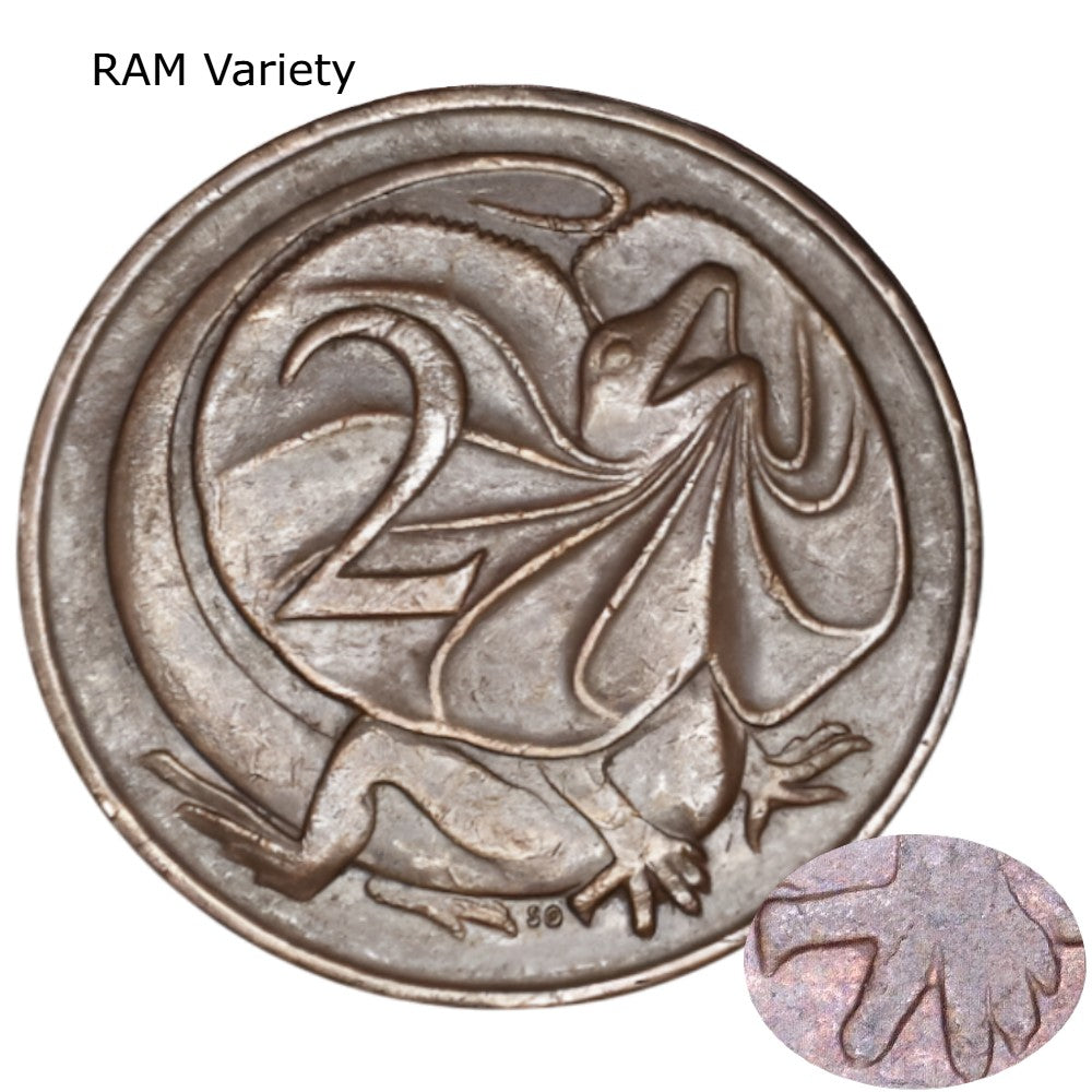 1966 Australian 2 Cent Coin