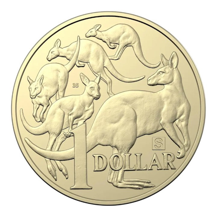 2019 Australian $1 Coin - A, U, S Dollar Discovery - Uncirculated