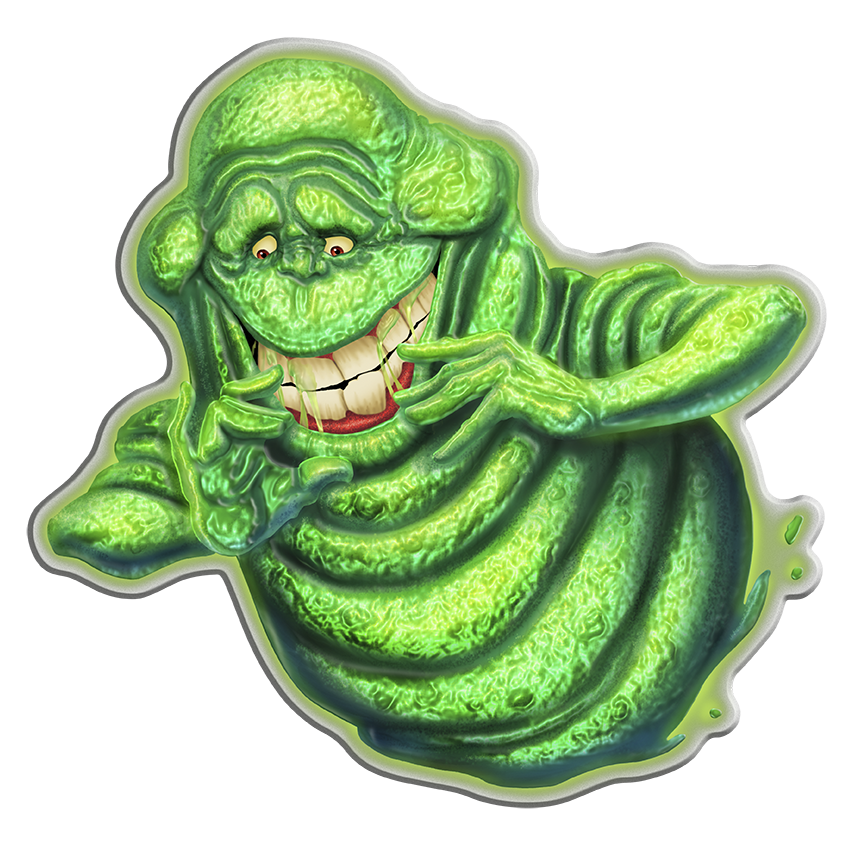 2024 Ghostbusters 2oz Silver Slimer Shaped Coin