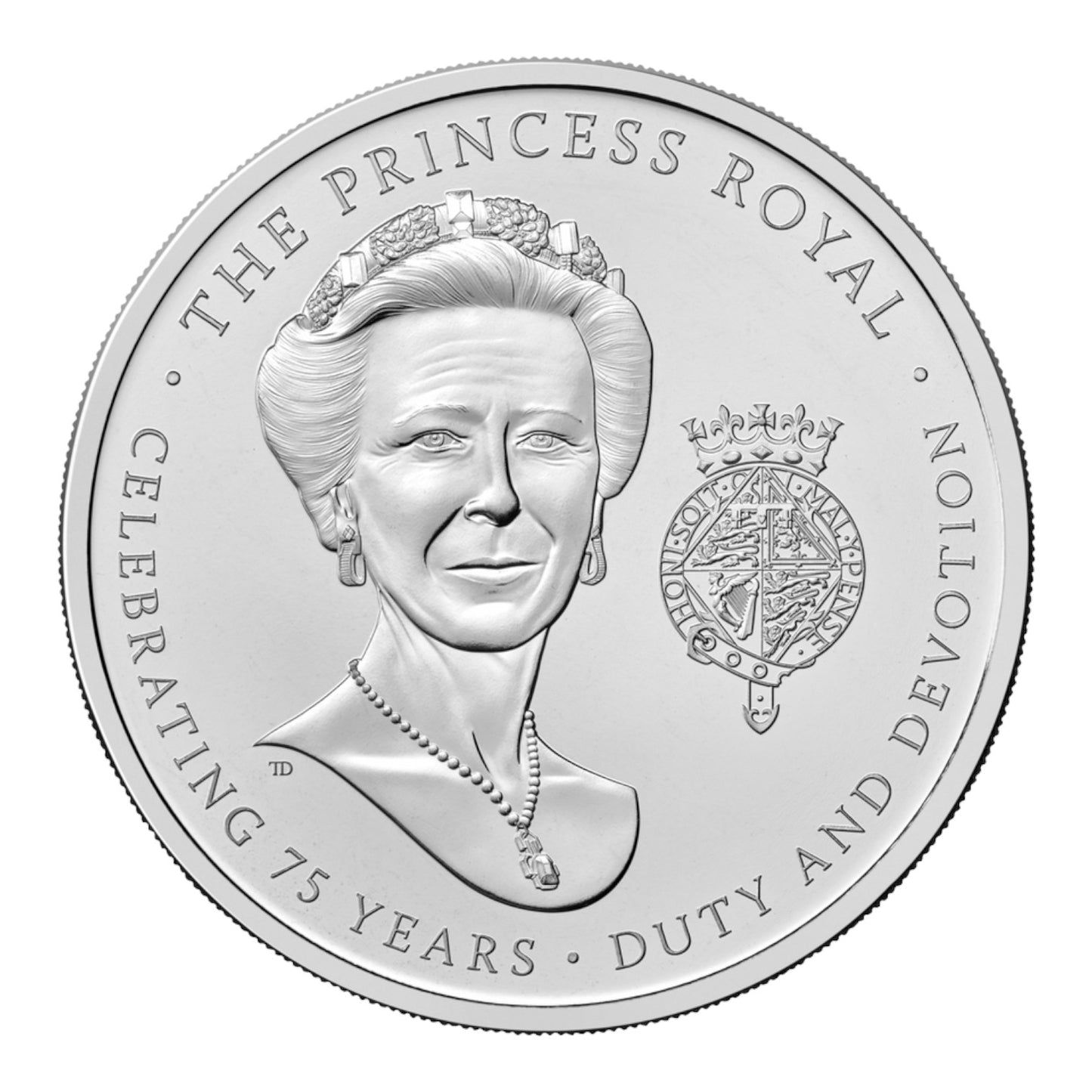 2025 75th Birthday of HRH The Princess Royal £5 Base Metal Pack