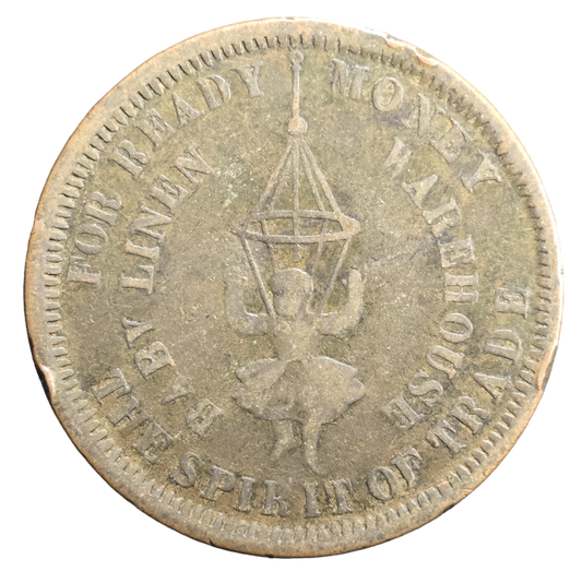 1818-1900 R.S. Waterhouse - Drapery - Penny