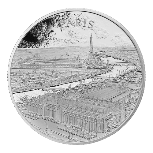 2024 UK 1oz Silver Proof Coin - City Views - Paris