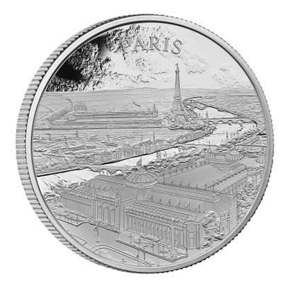 2024 UK 1oz Silver Proof Coin - City Views - Paris