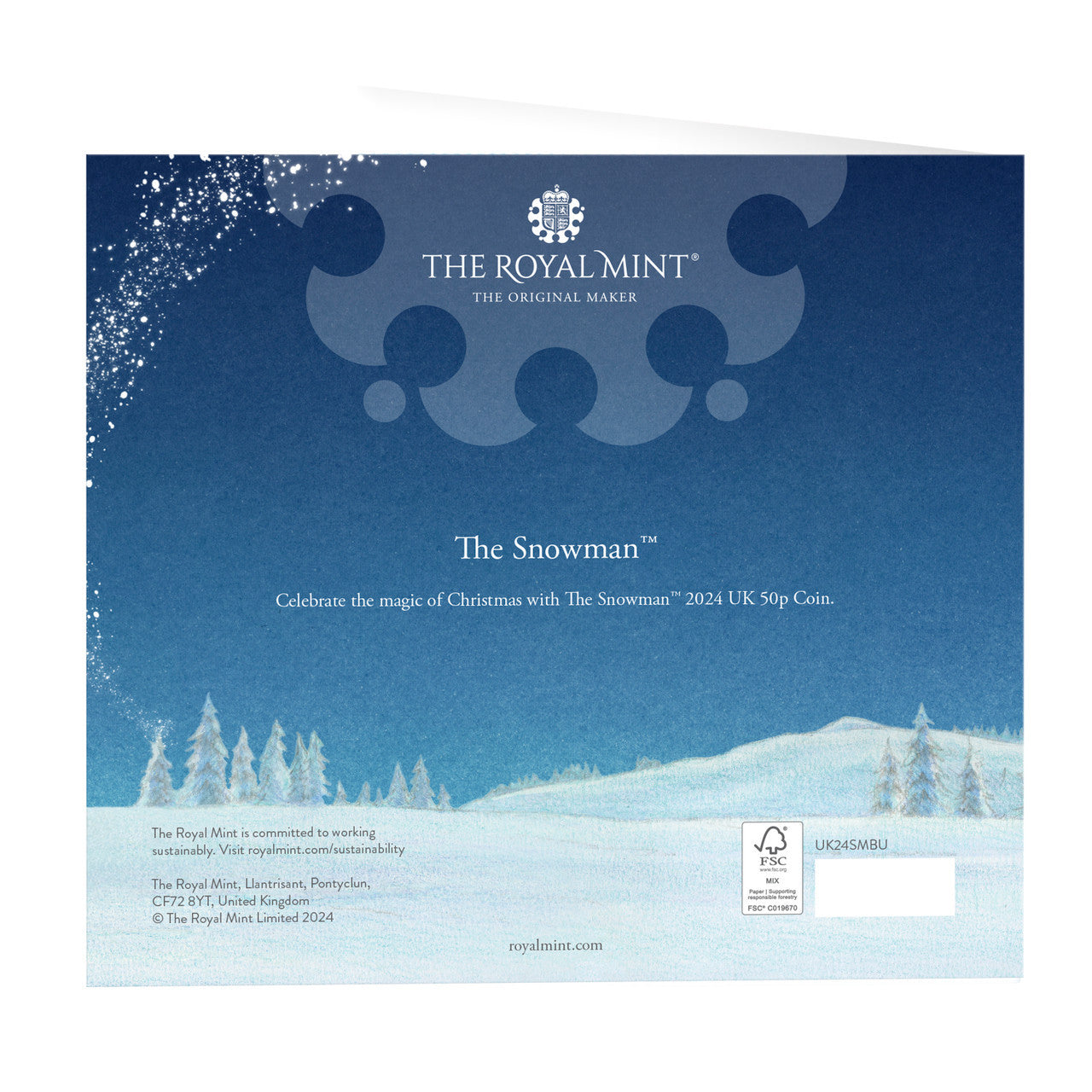 2024 The Snowman™ UK 50p Brilliant Uncirculated Coin