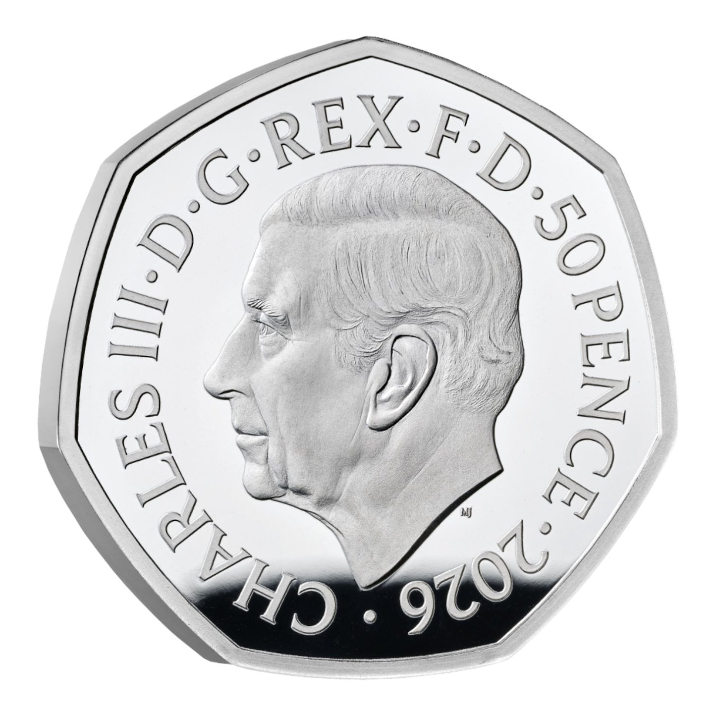 2026 UK 50p Silver Proof Colour Coin – 25 Years of The Lord of the Rings: The One Ring