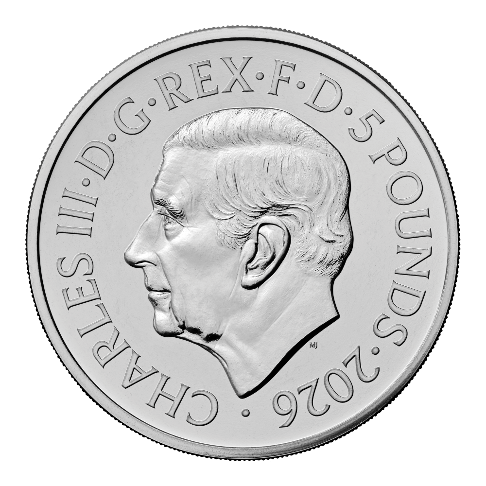 2026 UK £5 Brilliant Uncirculated Coin – Music Legends: Pink Floyd