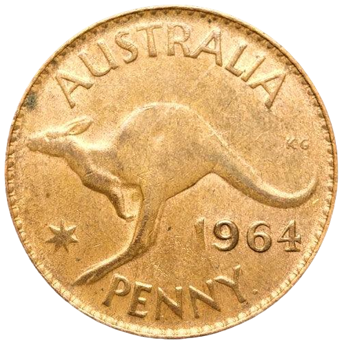 1964 Y. Australian Penny