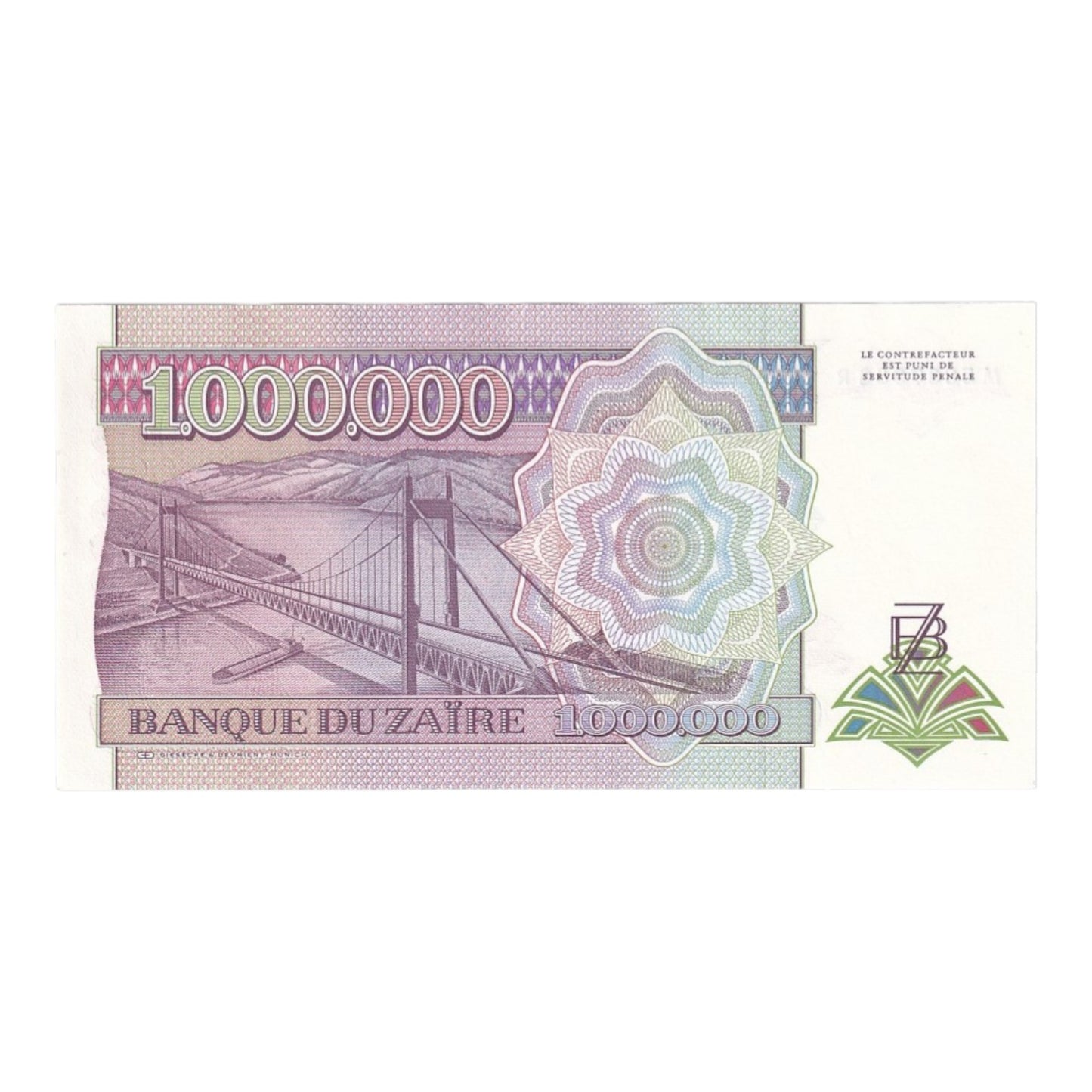 1992-1993 Zaire Banknote Collection - Uncirculated 1992-1993 Issues (11-Note Lot)