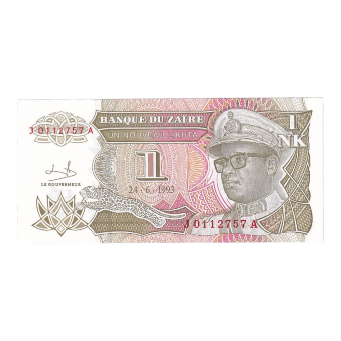 1992-1993 Zaire Banknote Collection - Uncirculated 1992-1993 Issues (11-Note Lot)