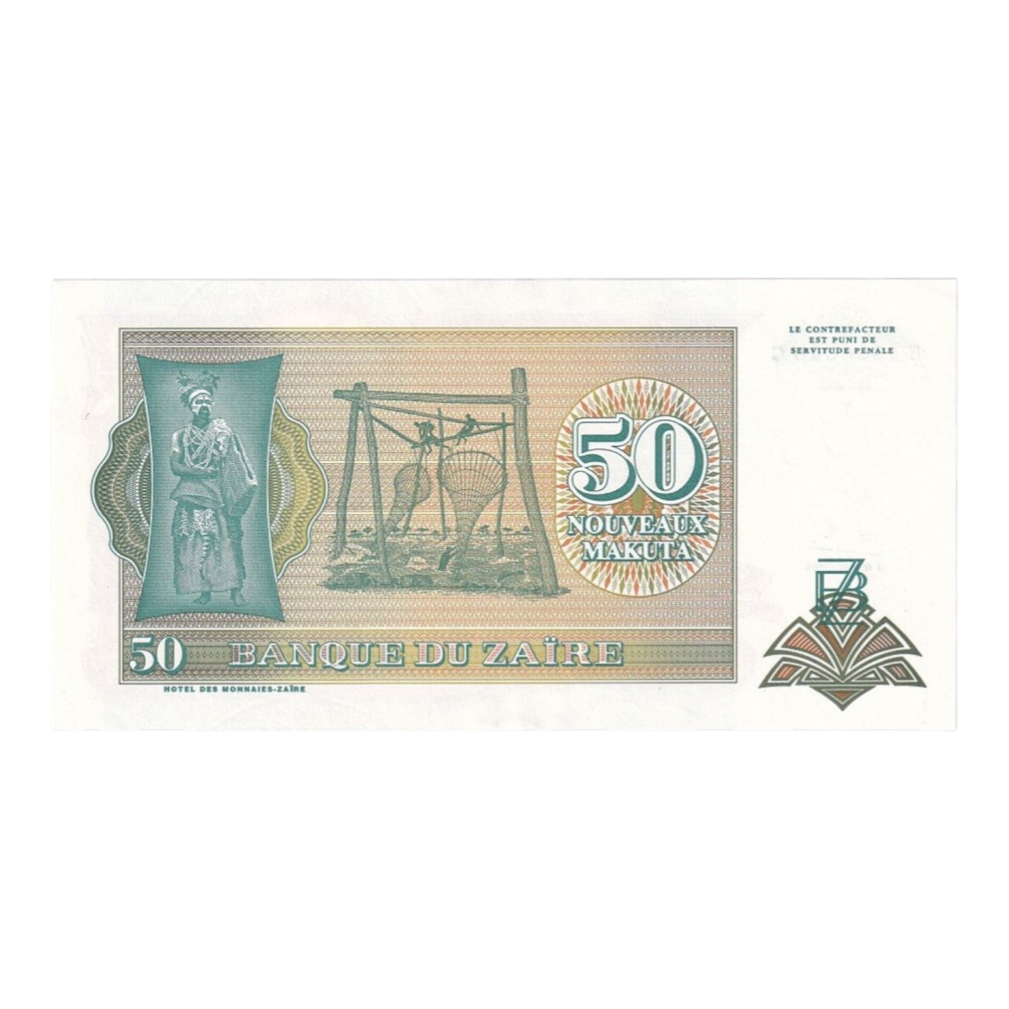 1992-1993 Zaire Banknote Collection - Uncirculated 1992-1993 Issues (11-Note Lot)