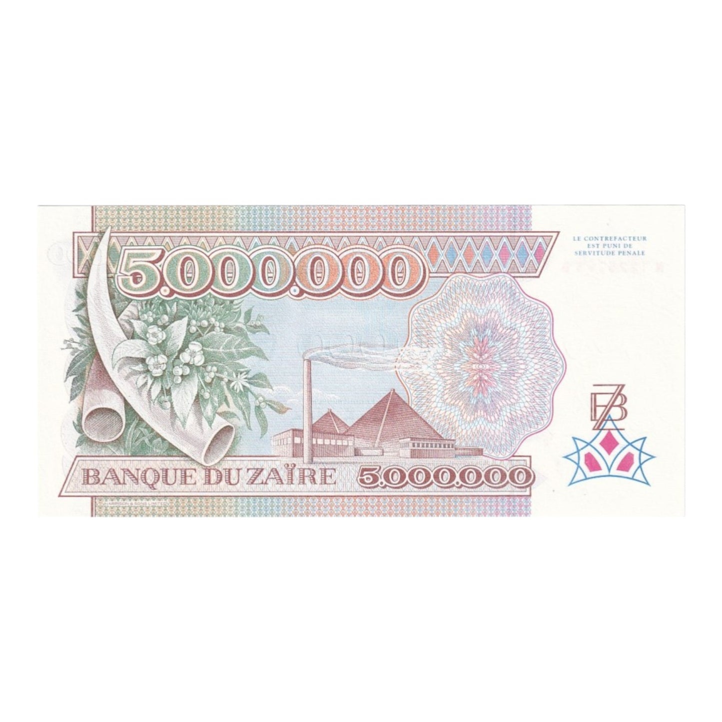 1992-1993 Zaire Banknote Collection - Uncirculated 1992-1993 Issues (11-Note Lot)
