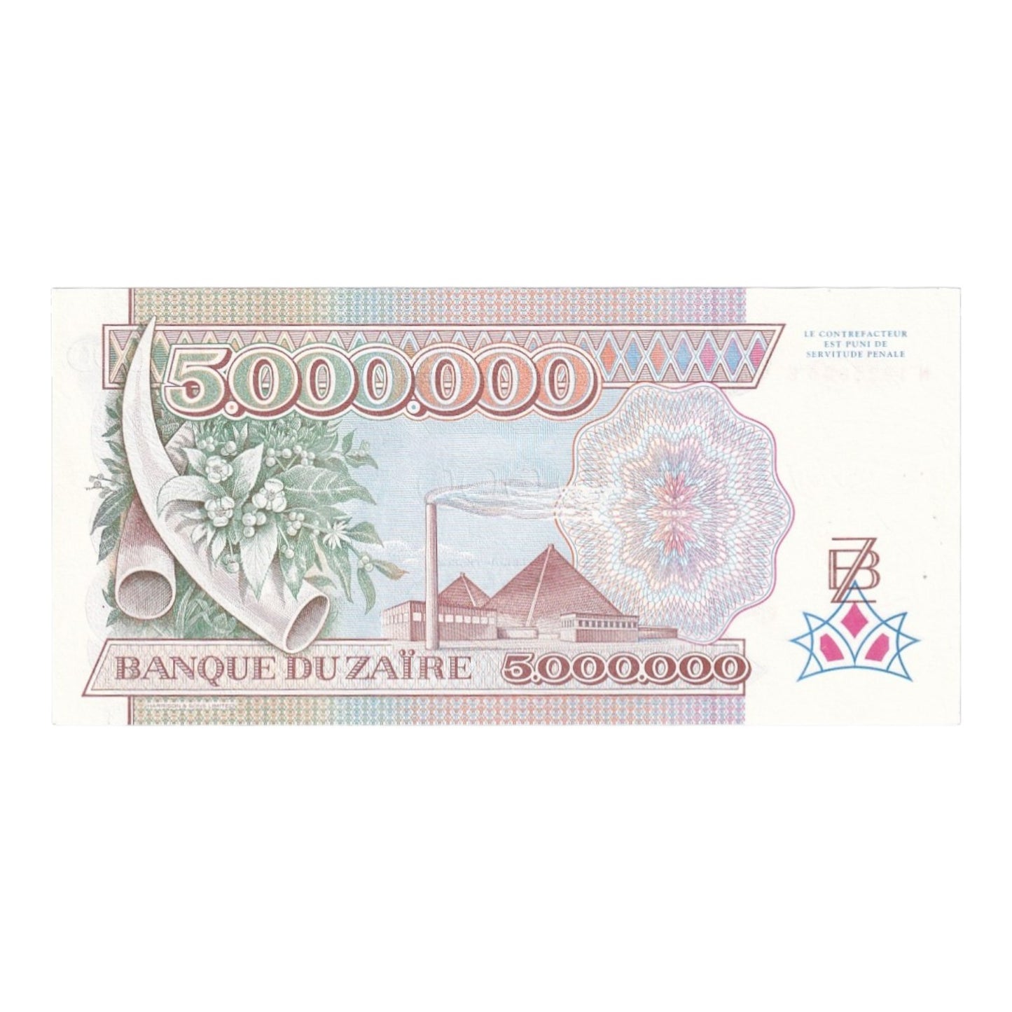1992-1993 Zaire Banknote Collection - Uncirculated 1992-1993 Issues (11-Note Lot)