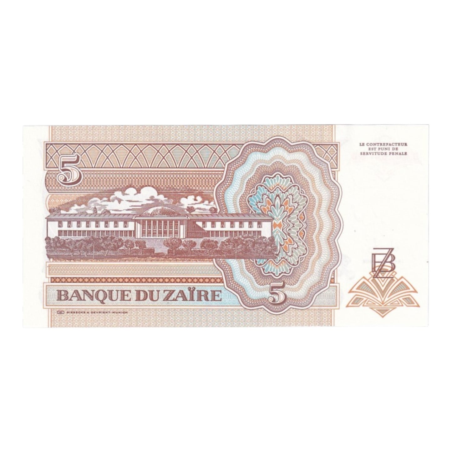1992-1993 Zaire Banknote Collection - Uncirculated 1992-1993 Issues (11-Note Lot)