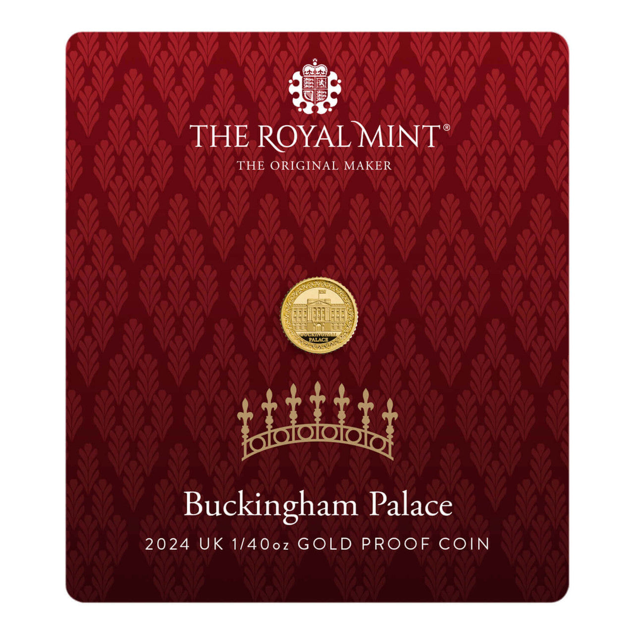 2024 Buckingham Palace UK 1/40th Oz Gold Proof Coin