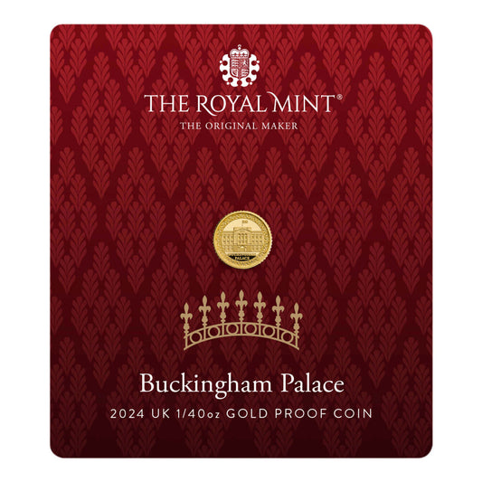 2024 Buckingham Palace 1/40th Oz Gold Proof Coin