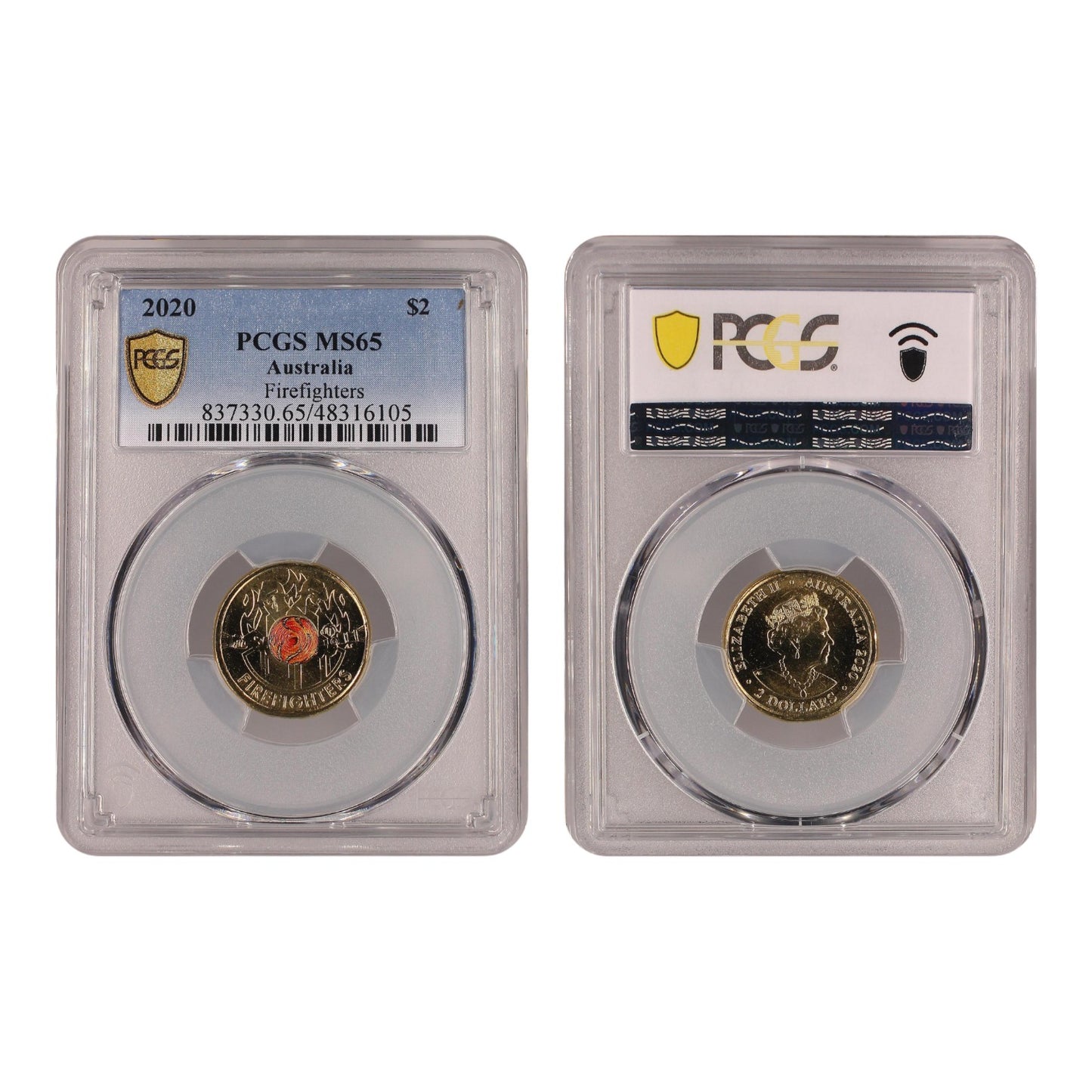 2020 $2 Coin - Australia's Firefighters - MS65 - #48316105