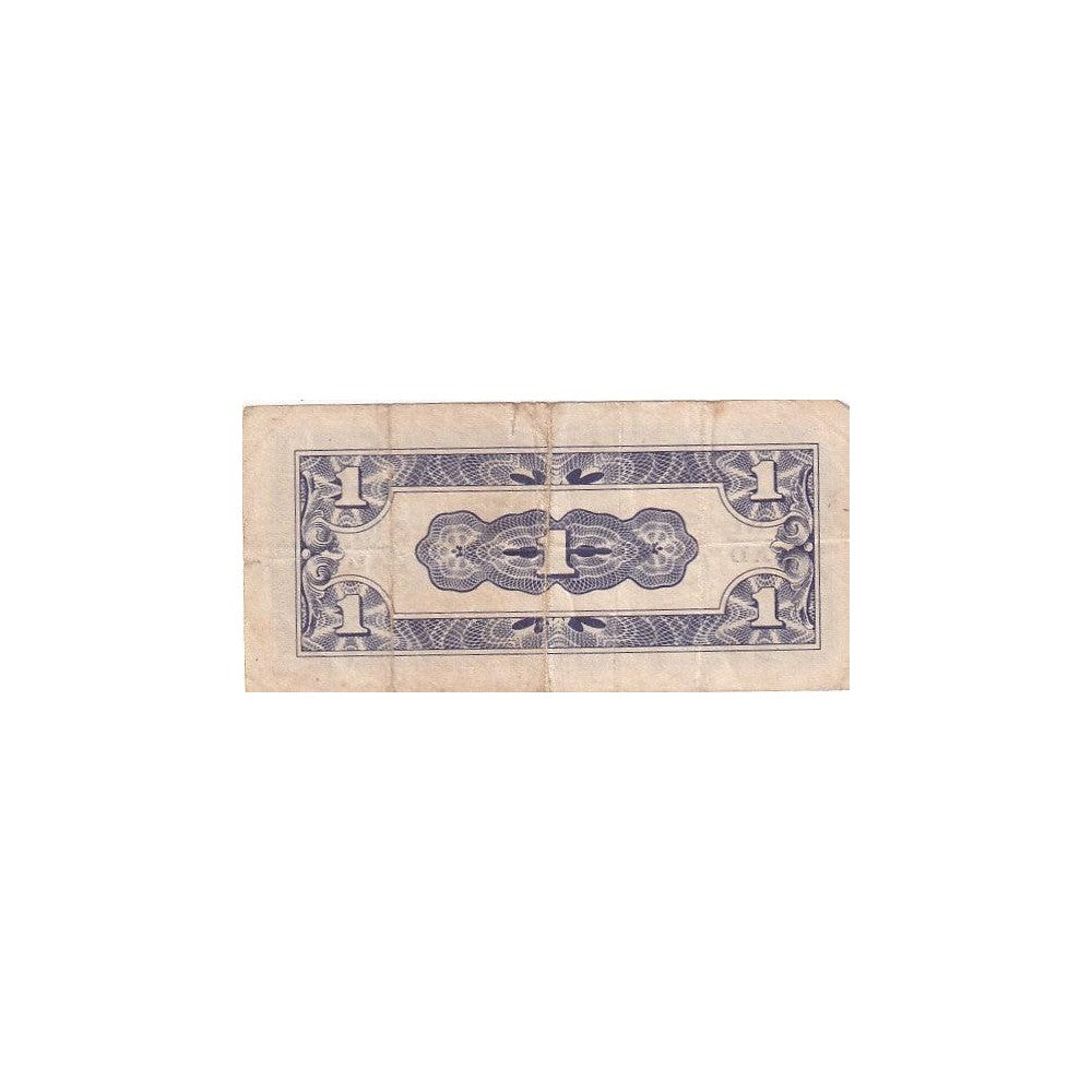 1942 Malaya Banknote - Japanese Occupation - 1 Cent - pM1b