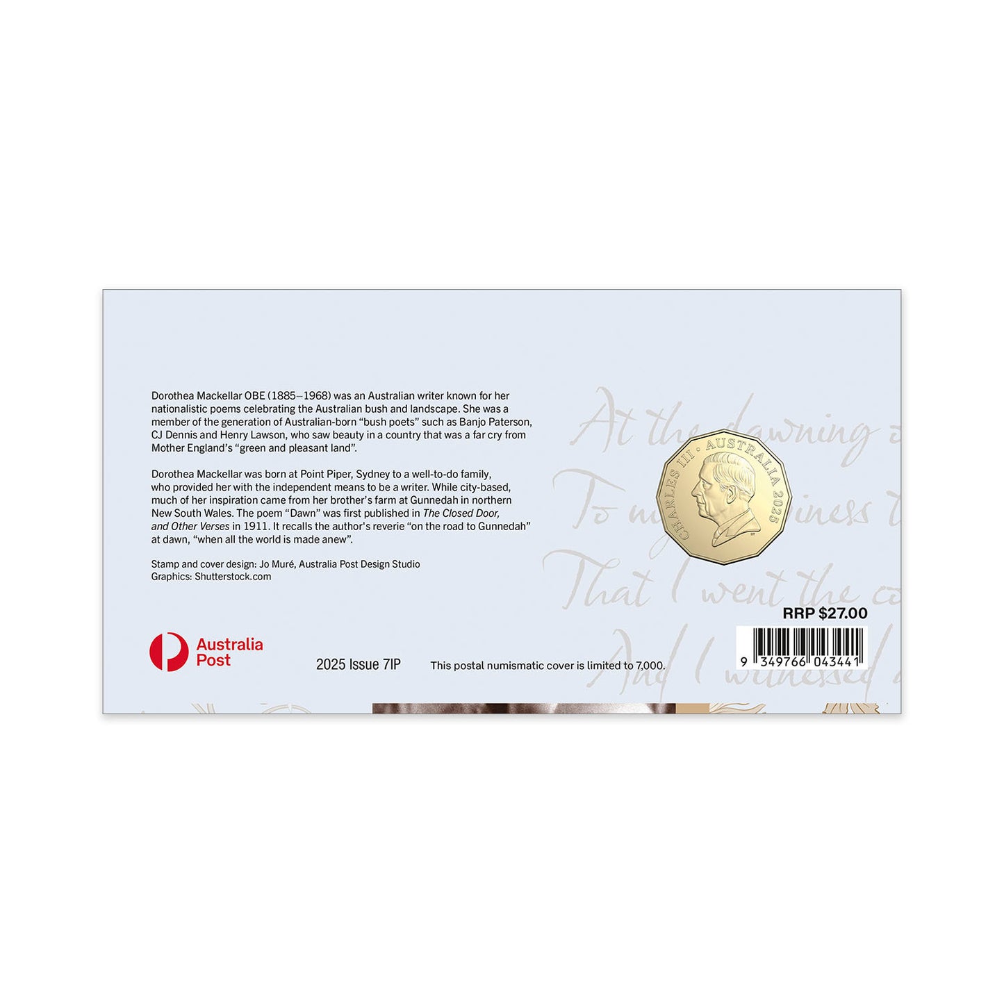 2025 50c PNC Bundle: The Dorothea Mackellar Collection