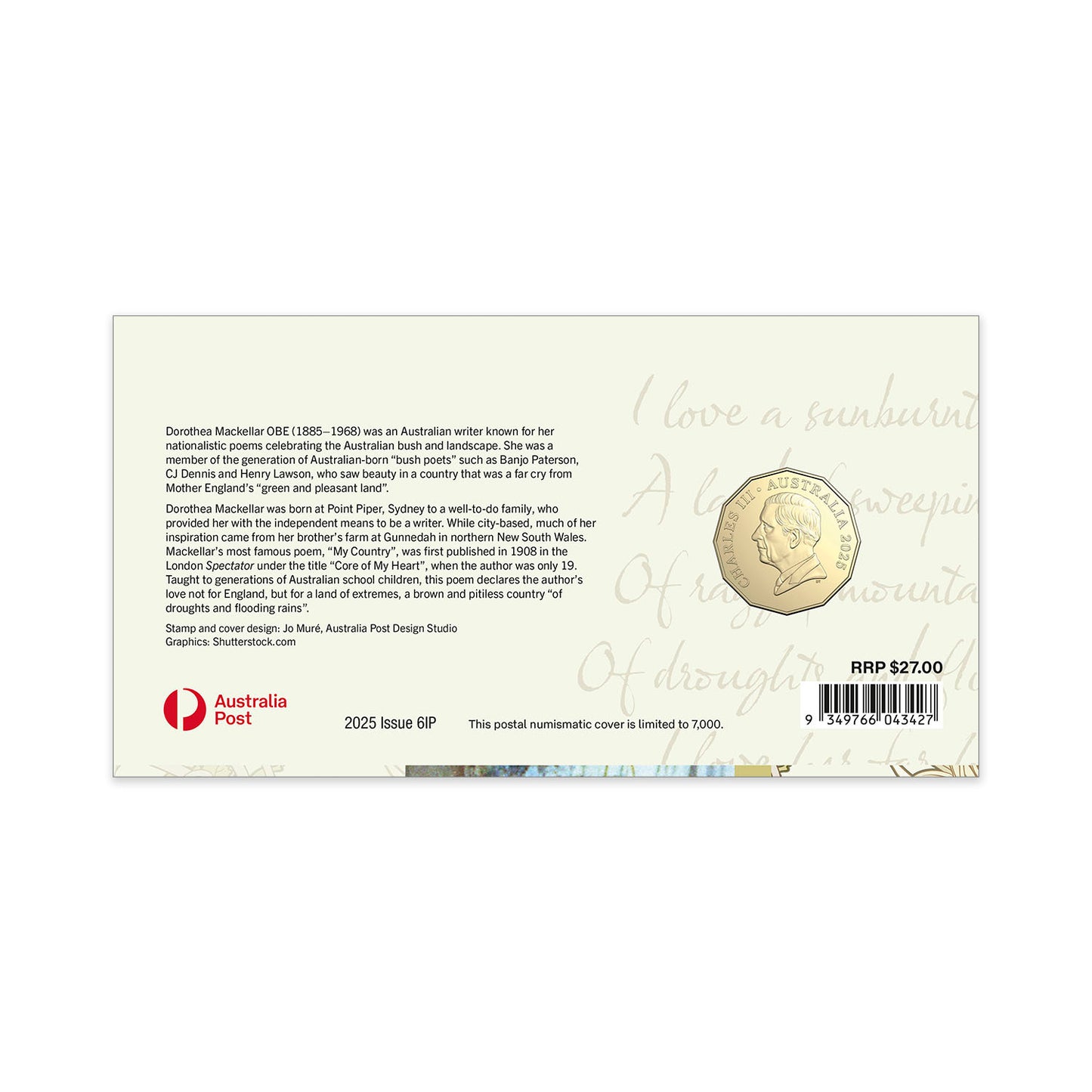 2025 50c PNC Bundle: The Dorothea Mackellar Collection