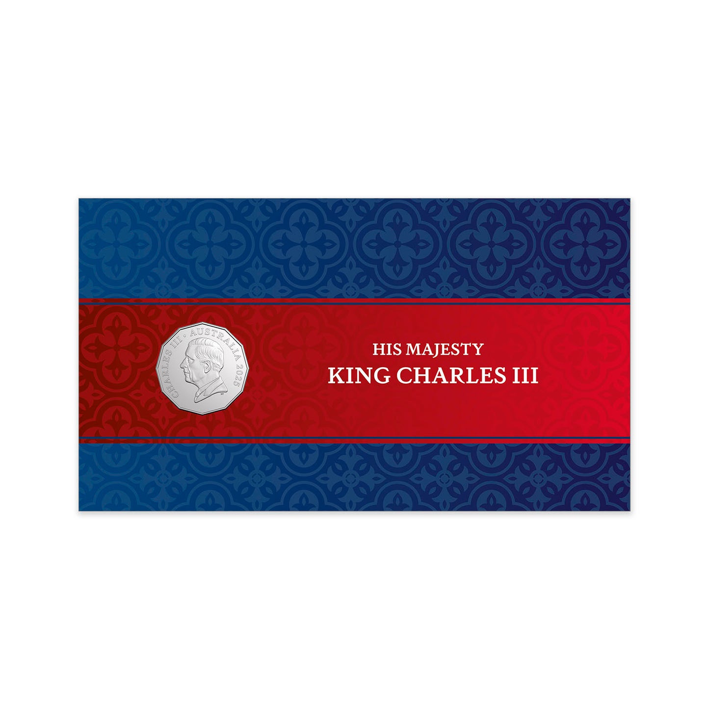 2025 PNC - His Majesty King Charles III 50c Postal Numismatic Cover