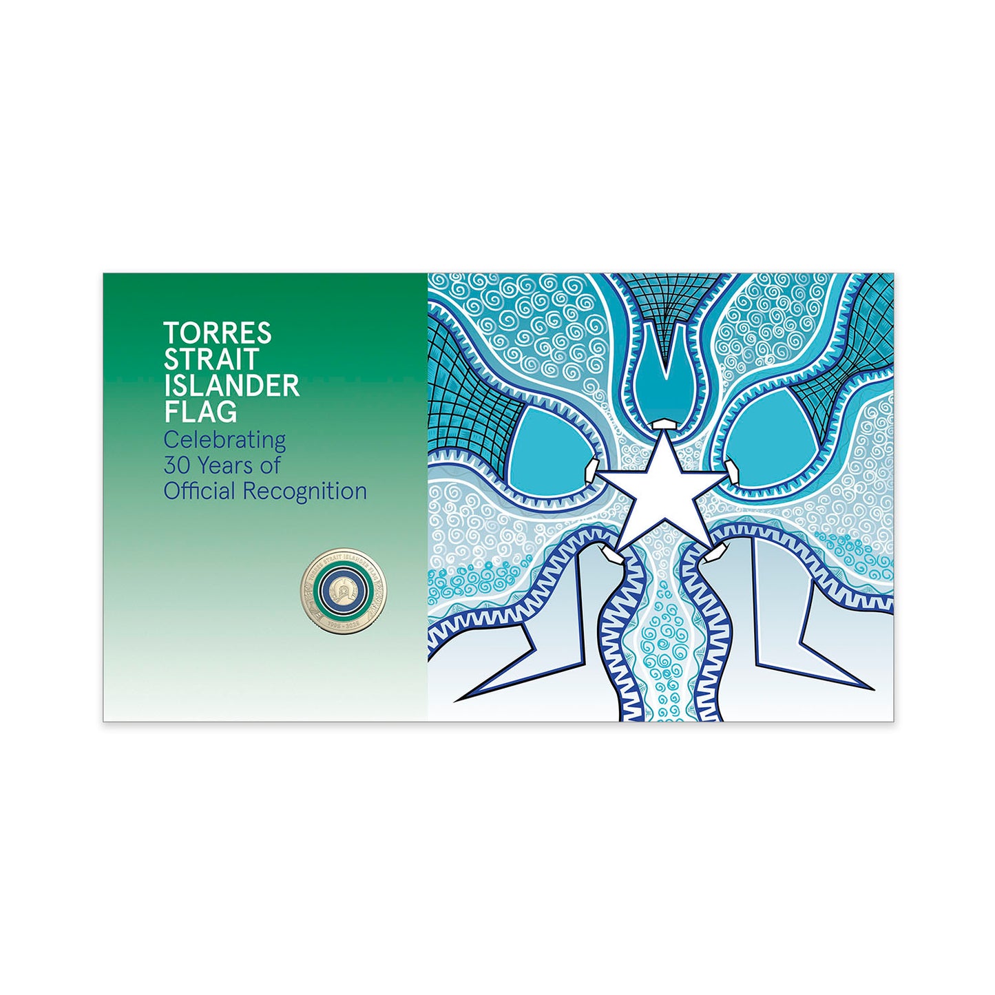 2025 PNC - 30th Anniversary of the Torres Strait Islander Flag Postal Numismatic Cover