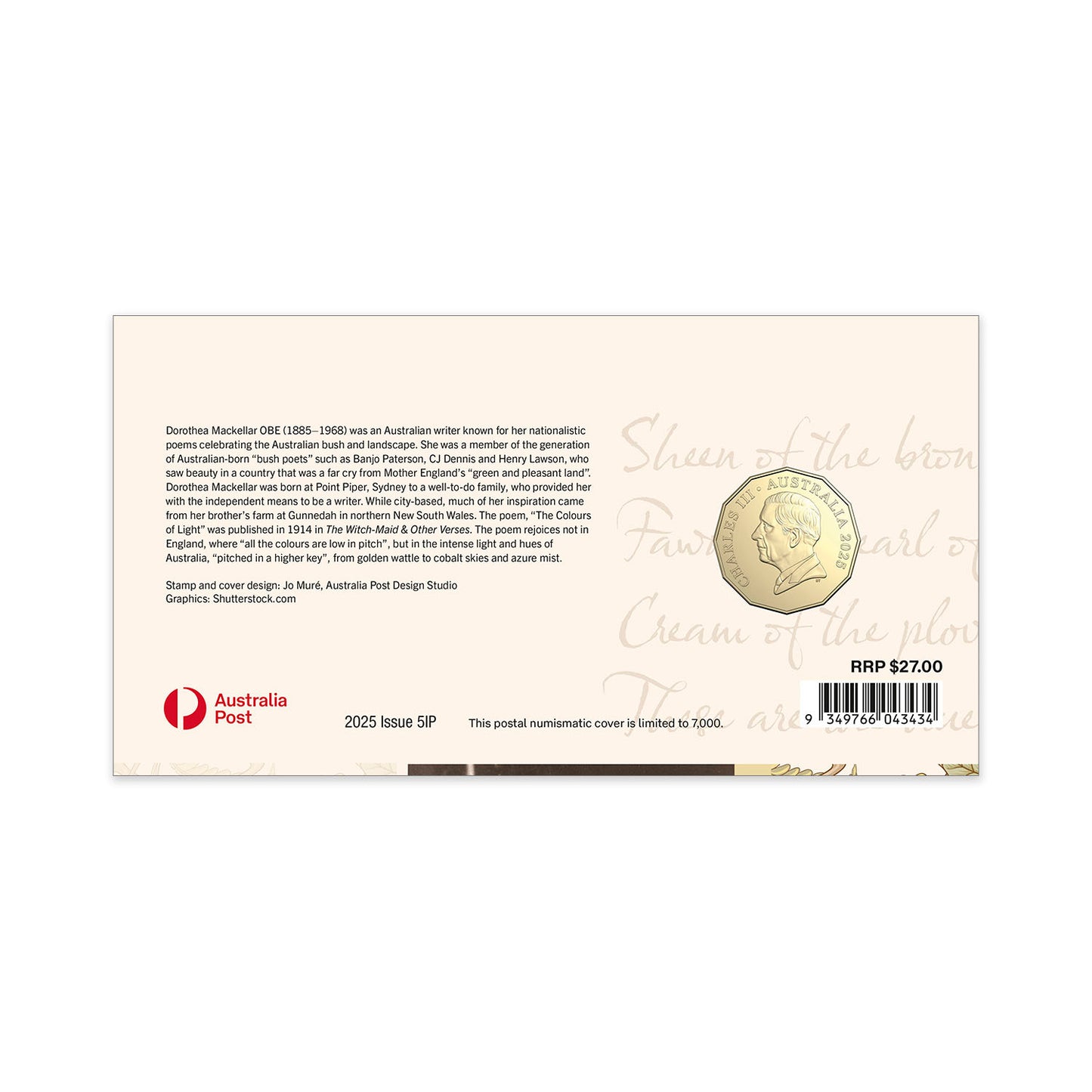 2025 50c PNC Bundle: The Dorothea Mackellar Collection