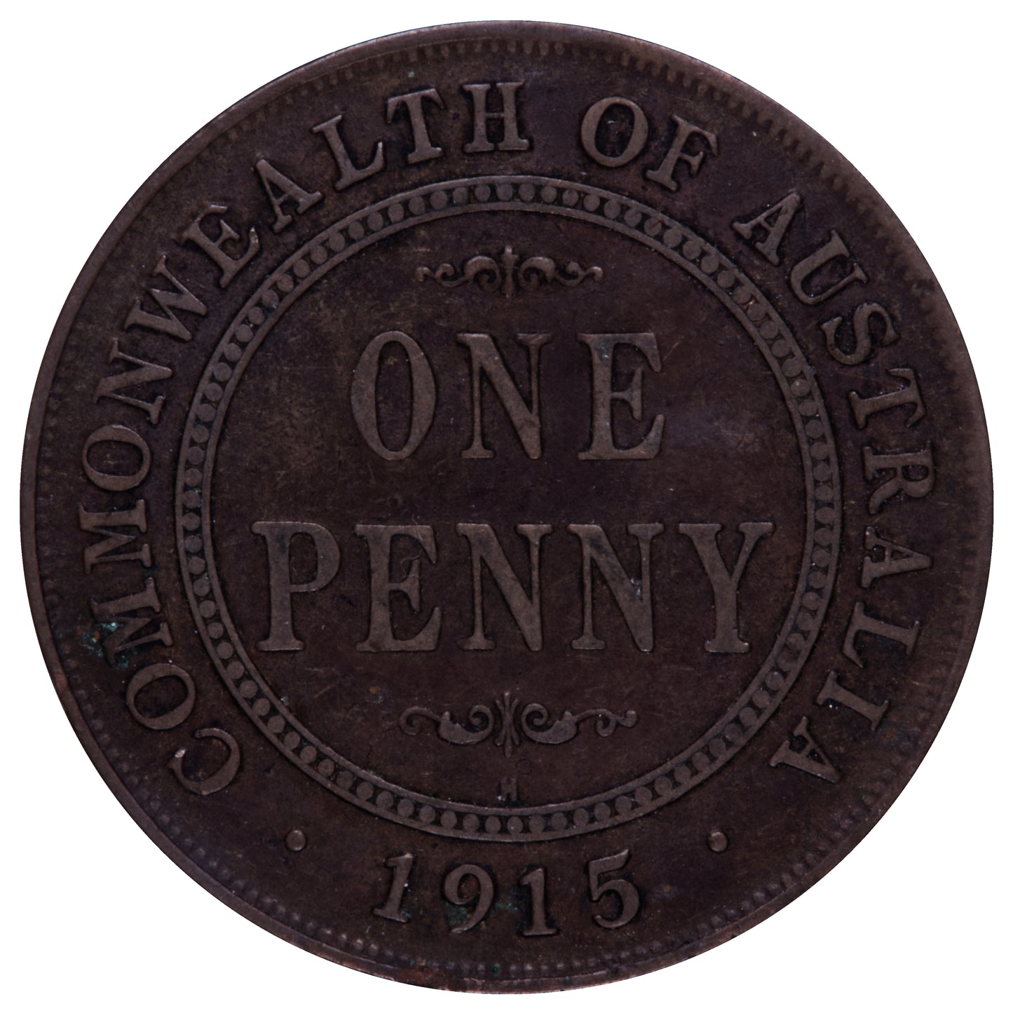 1915 (H) Australian Penny - Very Good