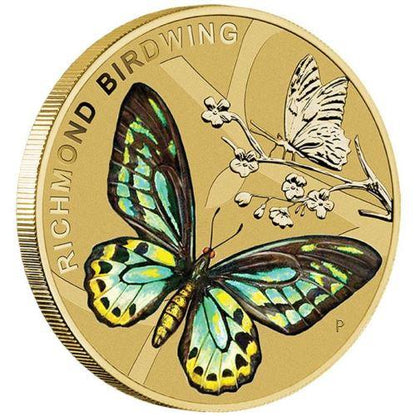 2016 Perth Mint PNC - Butterflies - Richmond Birdwing Butterfly - Loose Change Coins