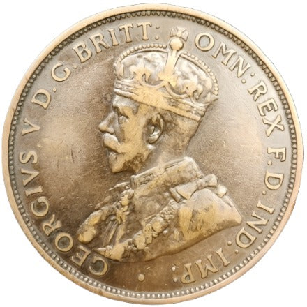 1912 H Australian Penny