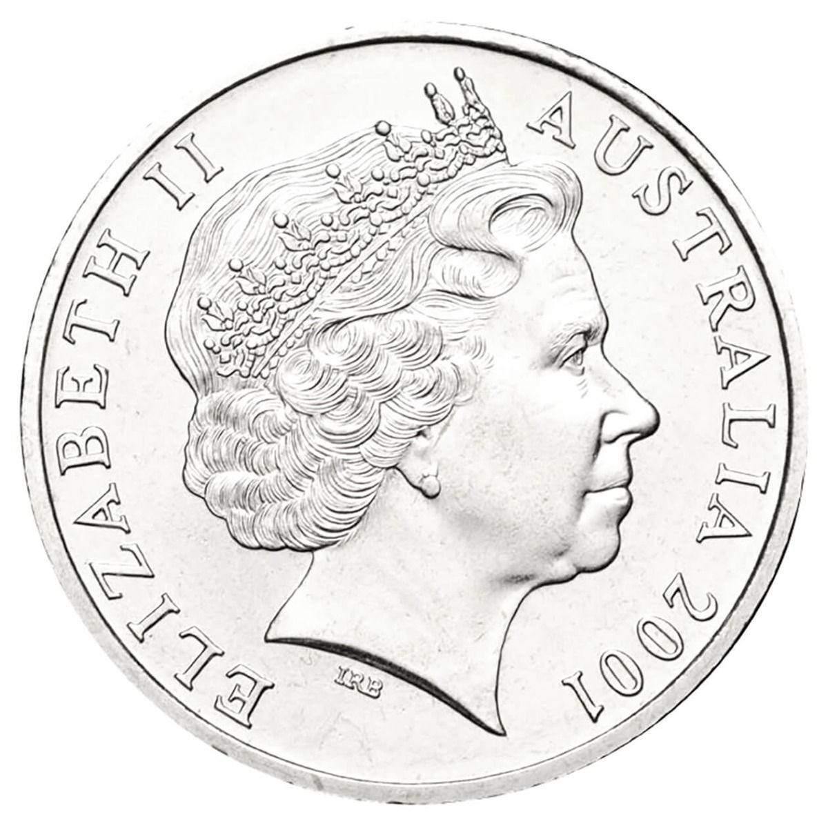 2001 Australian 20 Cent Coin - CENTENARY OF FEDERATION - NEW SOUTH WALES Coin Pack - Loose Change Coins