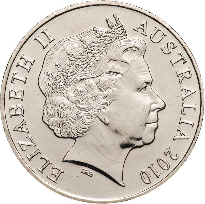 2010 Australian 20 Cent Coin - Centenary of Australian Taxation Office - Uncirculated - Loose Change Coins