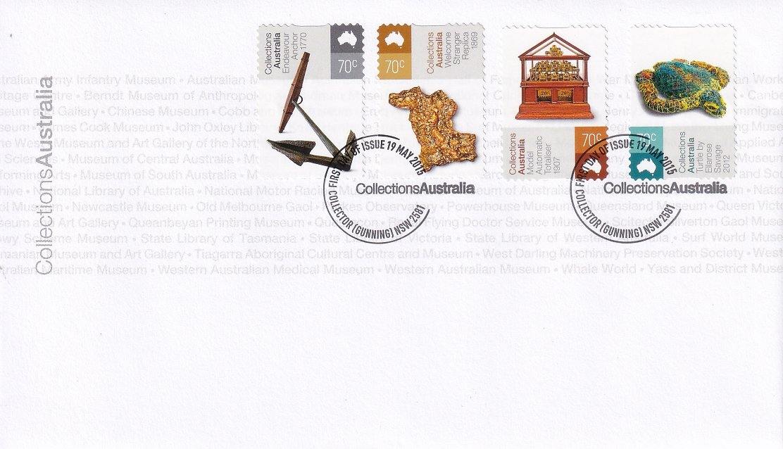 2015 Australian First Day Cover - Collections Australia - Collections S/A FDC (4) - Loose Change Coins