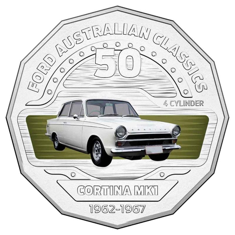 2017 PNC - Ford Australian Classics - Ford Cortina - Loose Change Coins