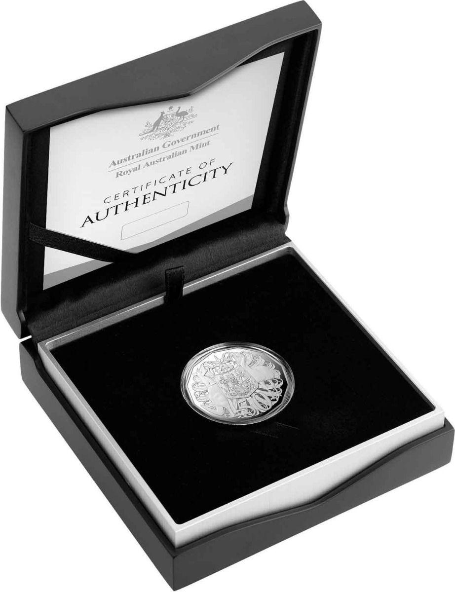 2019 50th Anniversary of the 50 Cent Coin - Silver Proof 50c Coin - Loose Change Coins