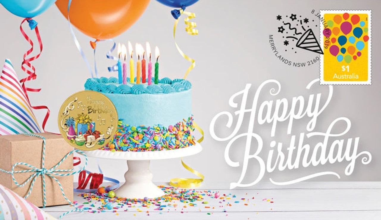 2019 Perth Mint PNC - Happy Birthday - Loose Change Coins