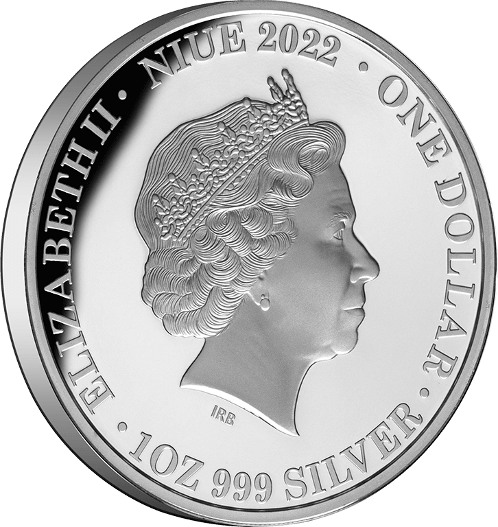 **PRE-ORDER - ETA JANUARY 2023** 2022 Queen Elizabeth II Tribute $1 Gold-plated 1oz Silver Proof Coin **FINAL UNIT** - Loose Change Coins