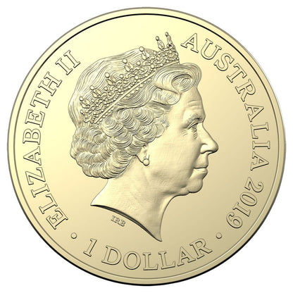 Australian 2019 $1 Coin - Centenary of the Treaty of Versailles - UNCIRCULATED ON CARD - Loose Change Coins