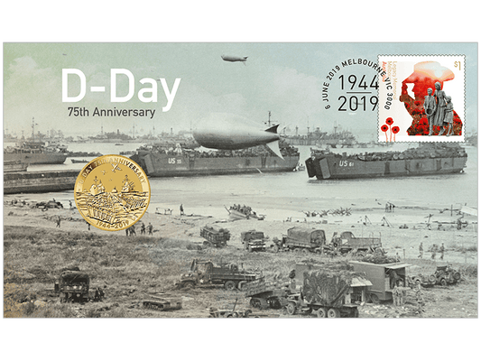 2019 Perth Mint PNC - D-Day 75th Anniversary - Loose Change Coins